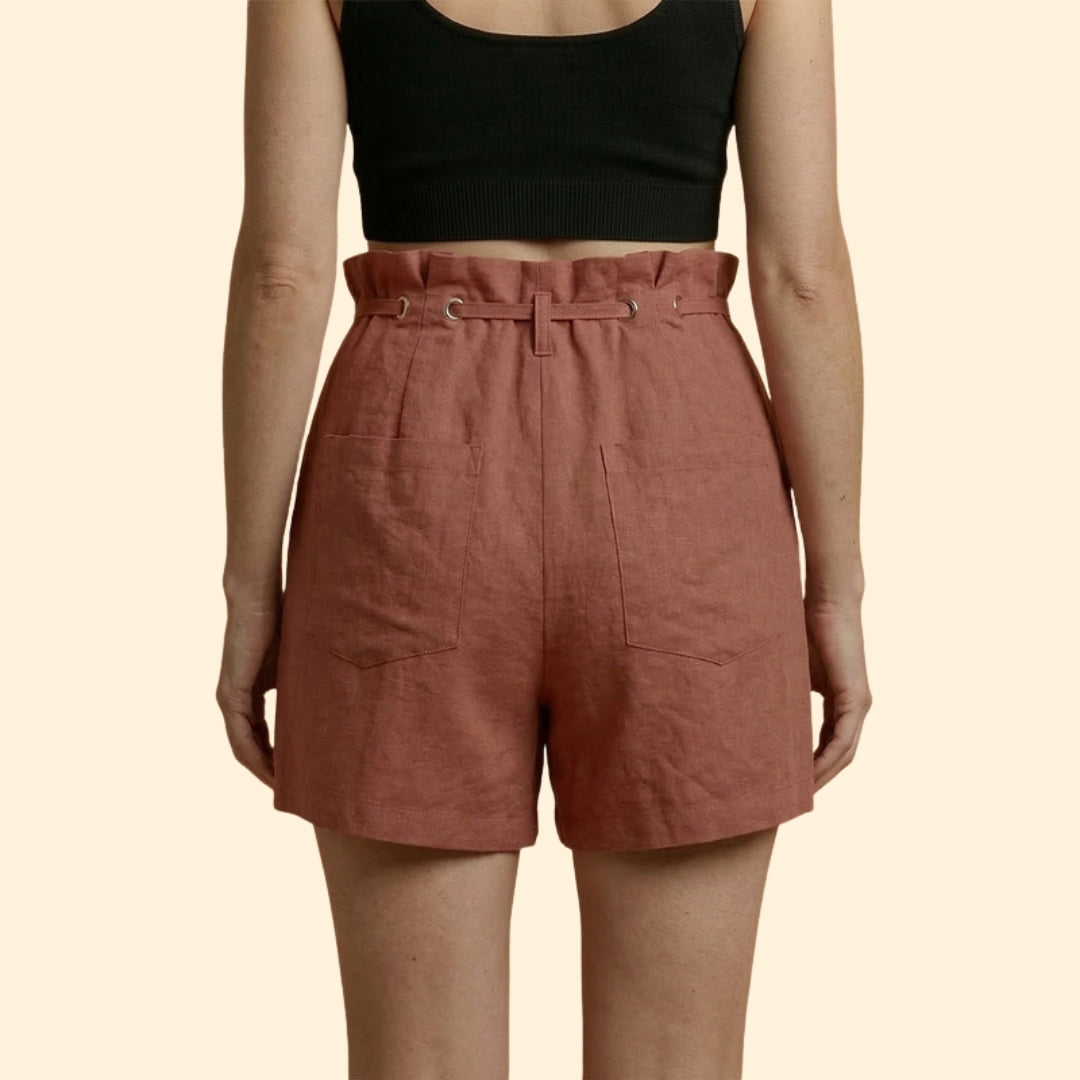 Women's Chic Grommet Shorts