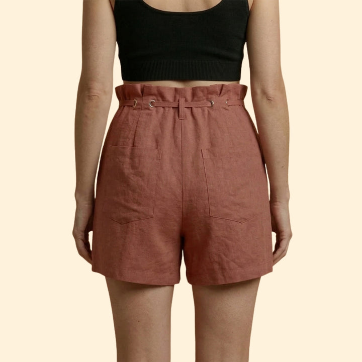 Women's Chic Grommet Shorts