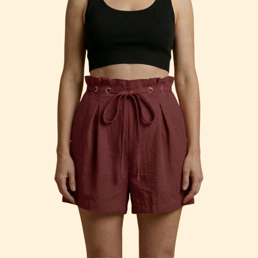 Women's Chic Grommet Shorts