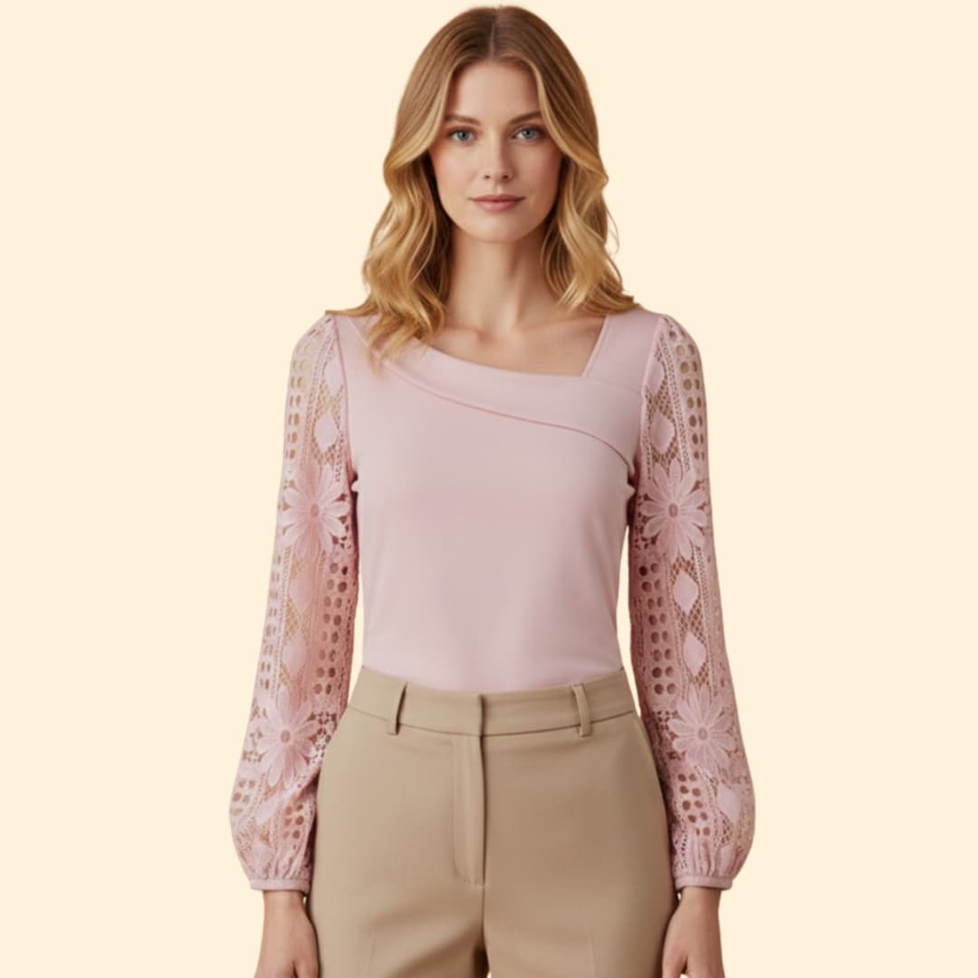 Women's Chic Lace Blouse