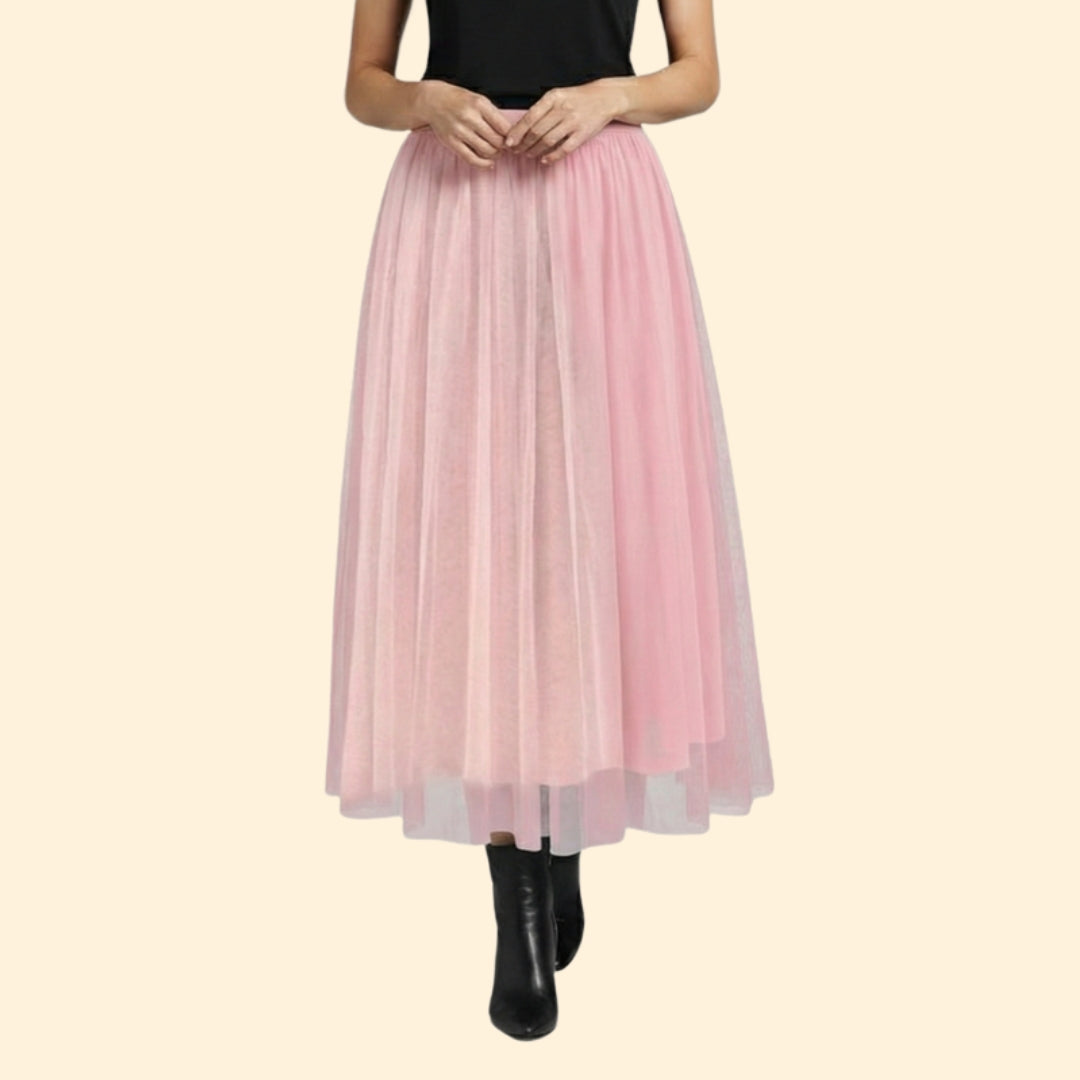 Women's Chic Layered Tulle Skirt