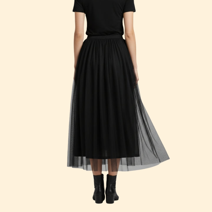 Women's Chic Layered Tulle Skirt