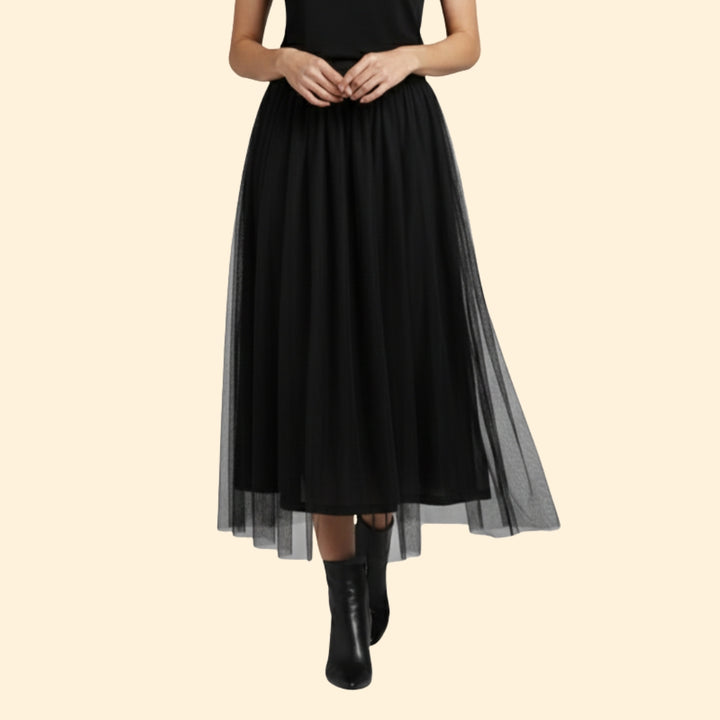 Women's Chic Layered Tulle Skirt