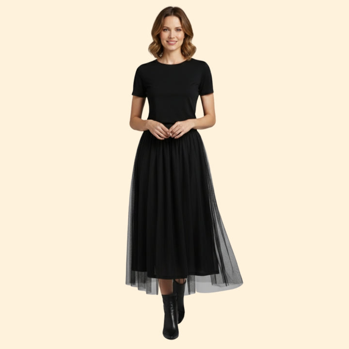 Women's Chic Layered Tulle Skirt