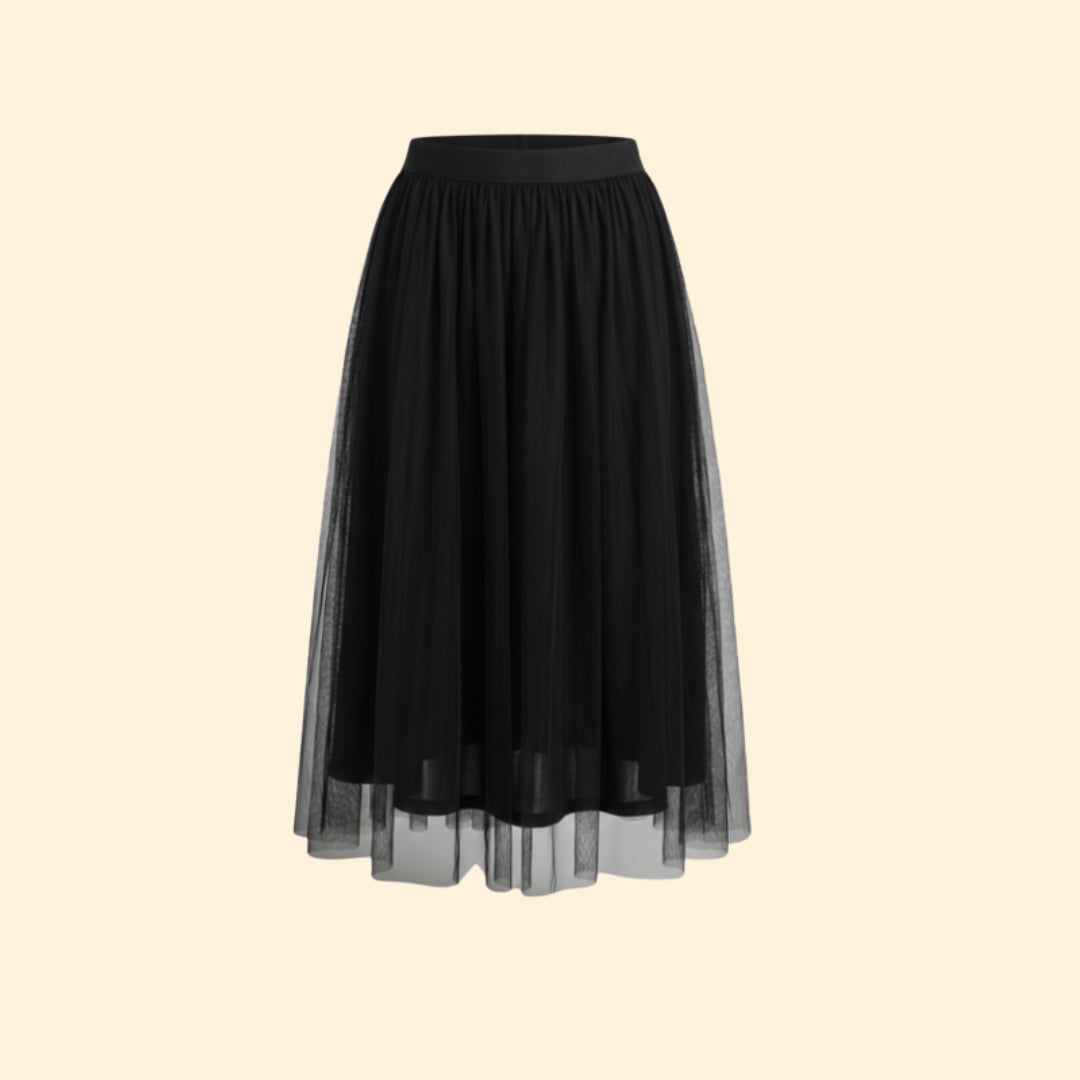 Women's Chic Layered Tulle Skirt