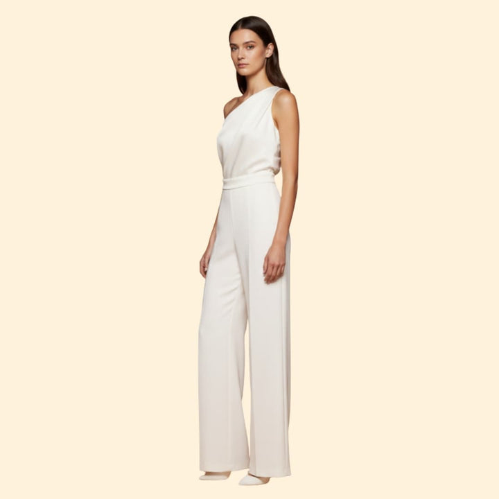 Women's Chic Off-Shoulder Jumpsuit
