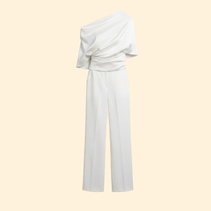 Women's Chic Off-Shoulder Jumpsuit