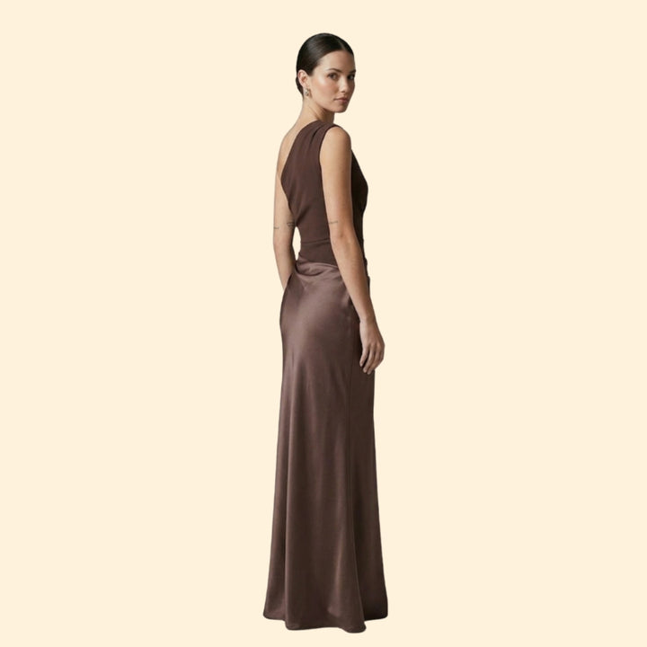 Women's Chic One-Shoulder Dress
