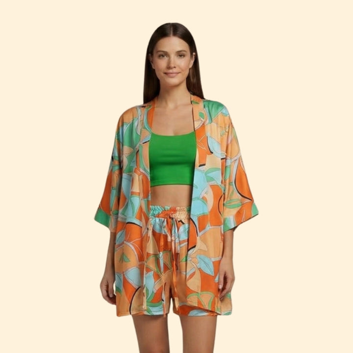 Women's Chic Printed Lounge Set