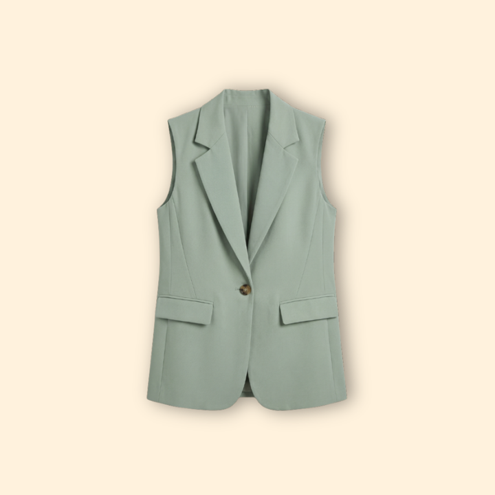 Women’s Chic Sleeveless Blazer