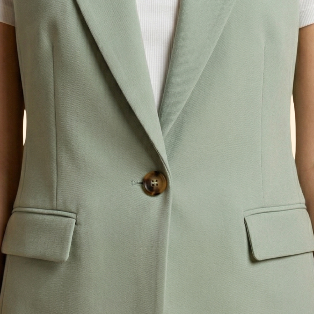 Women’s Chic Sleeveless Blazer
