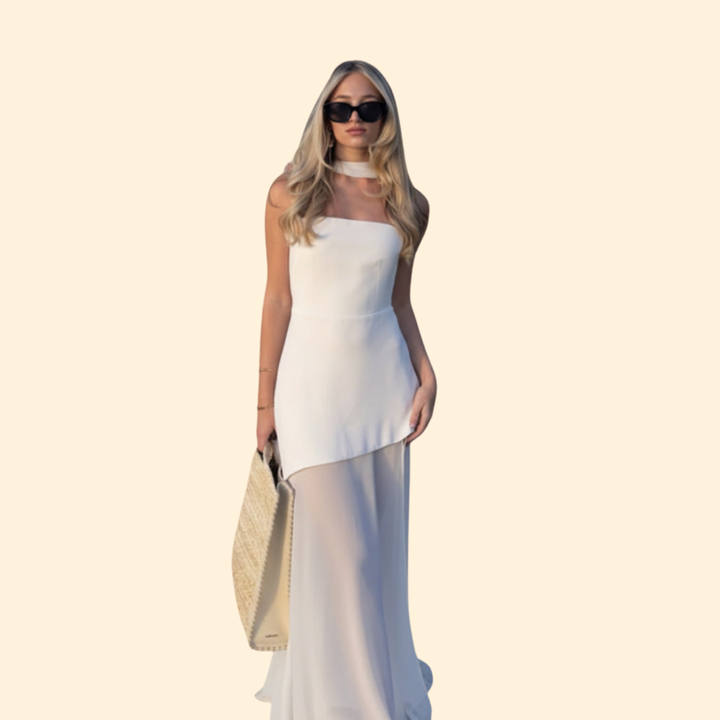 Women's Chic Strapless Dress