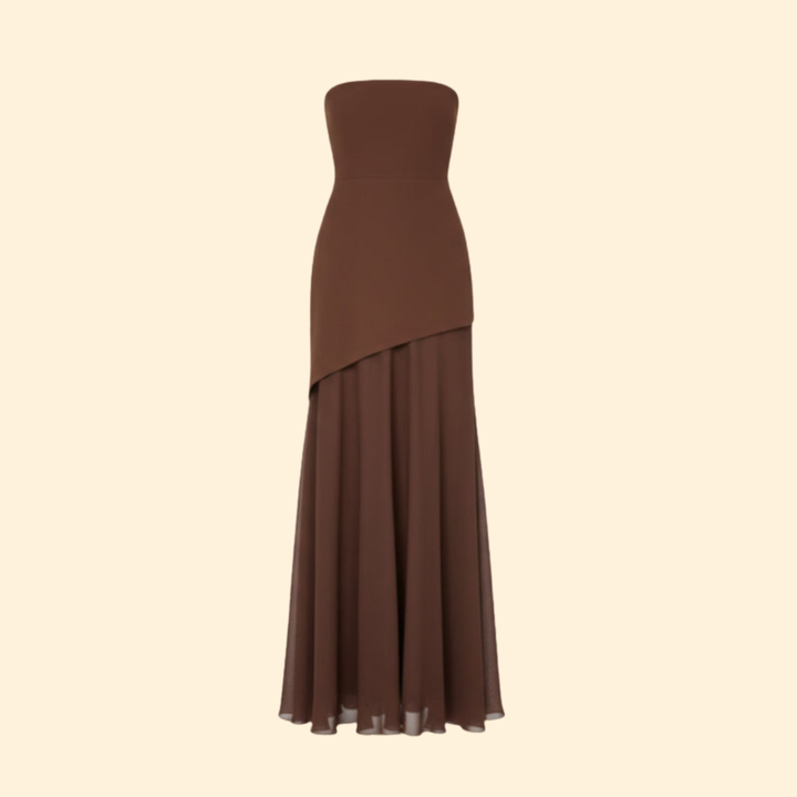 Women's Chic Strapless Dress