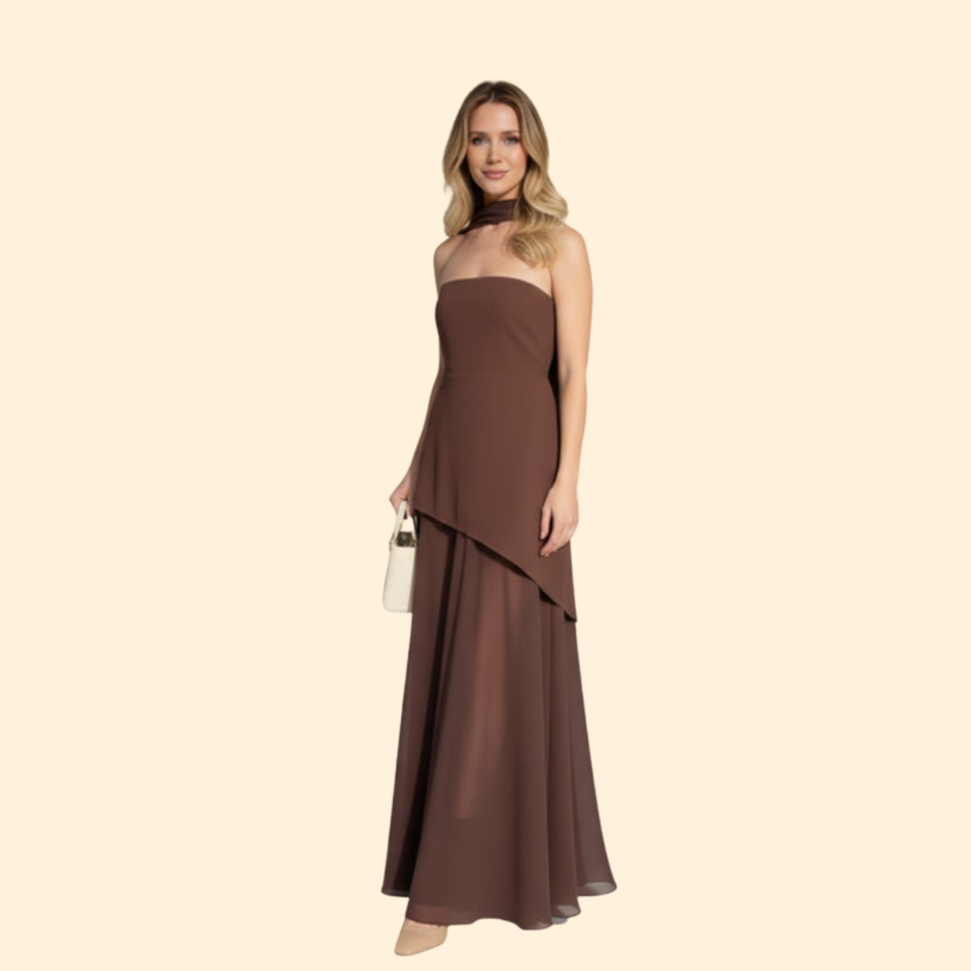 Women's Chic Strapless Dress