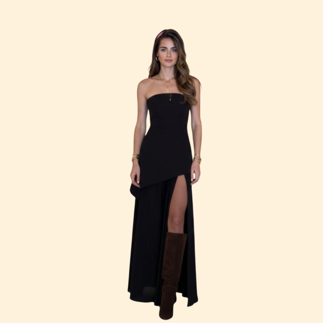 Women's Chic Strapless Dress