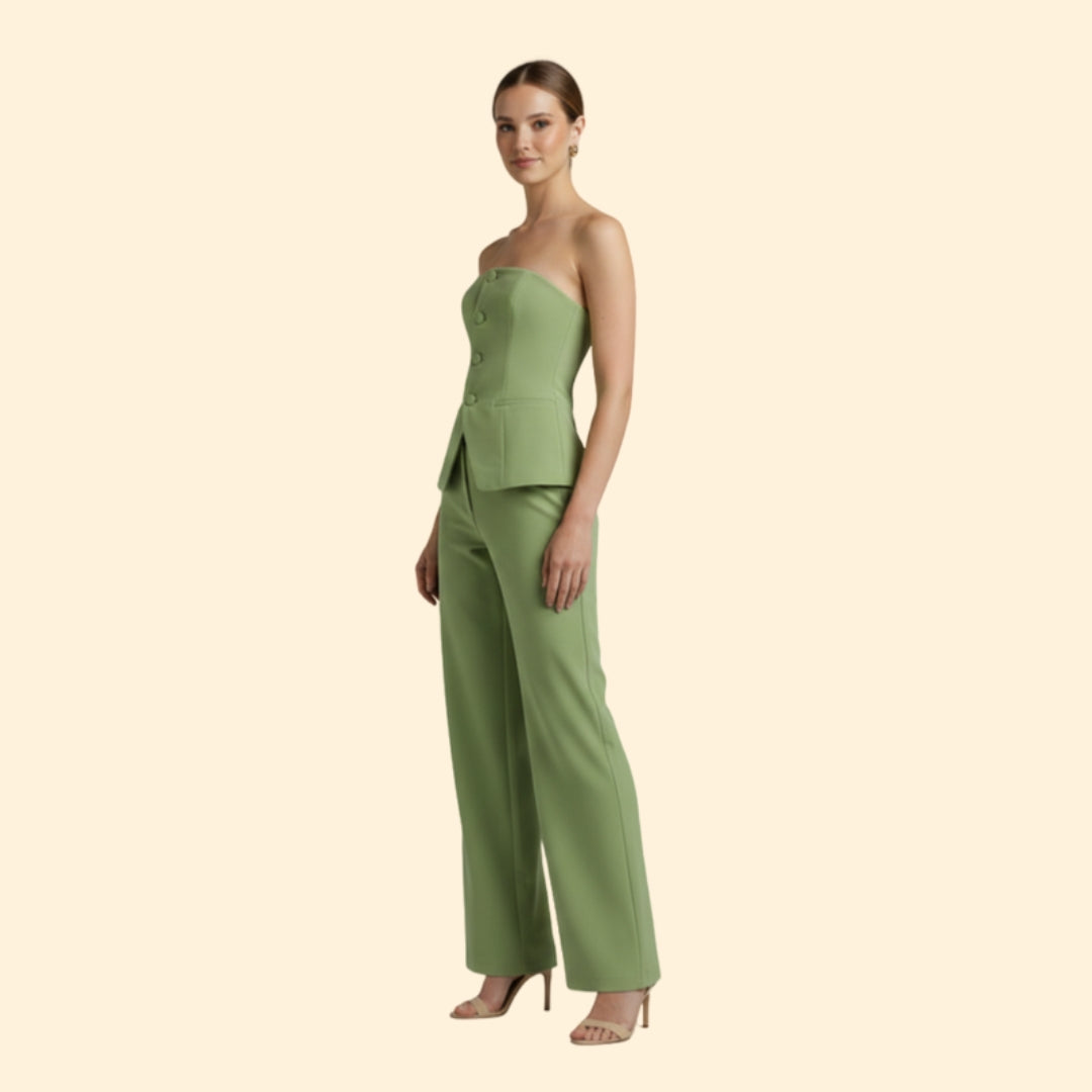 Women’s Chic Strapless Set