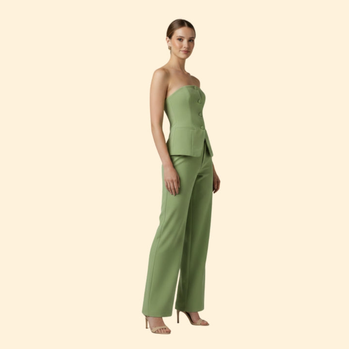 Women’s Chic Strapless Set