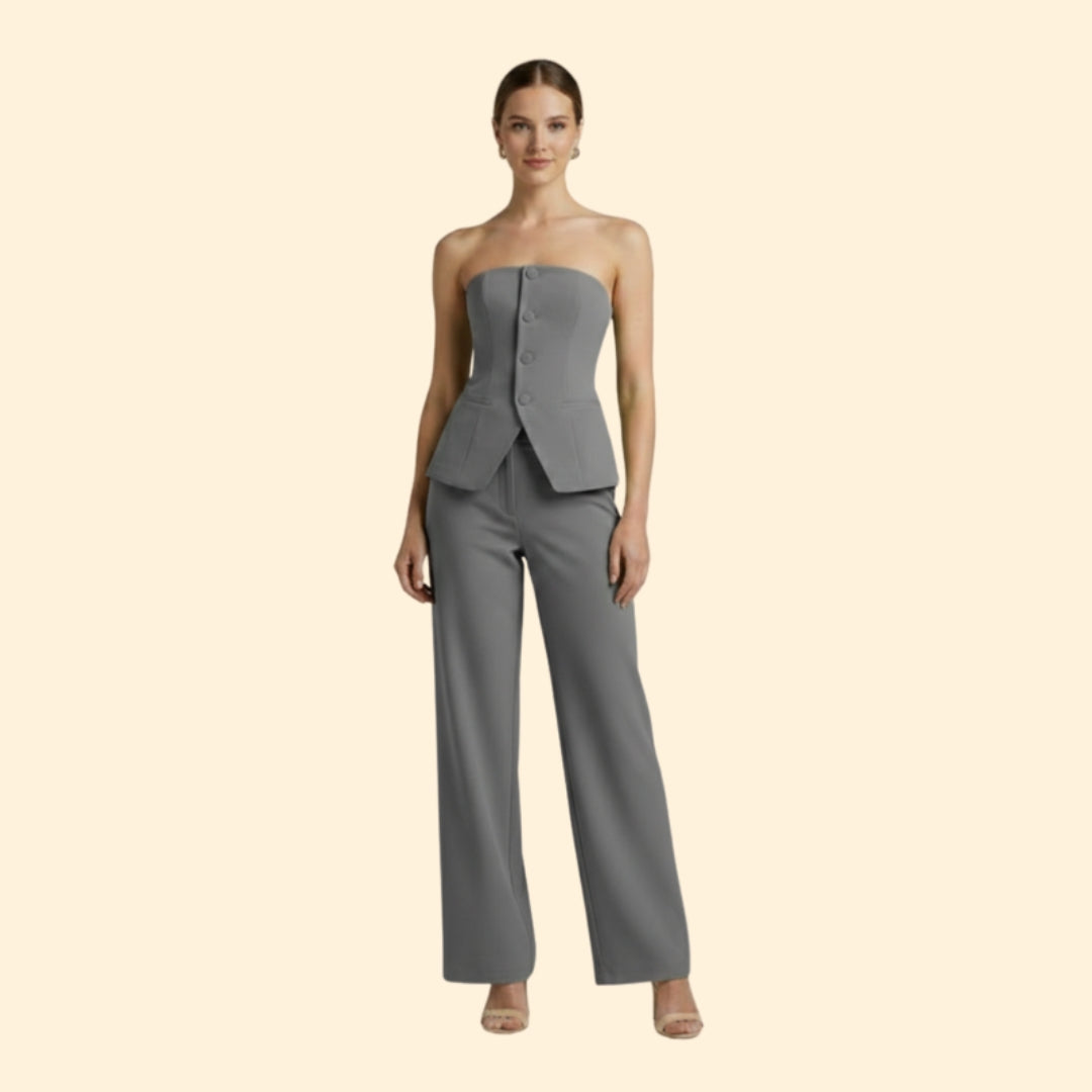 Women’s Chic Strapless Set