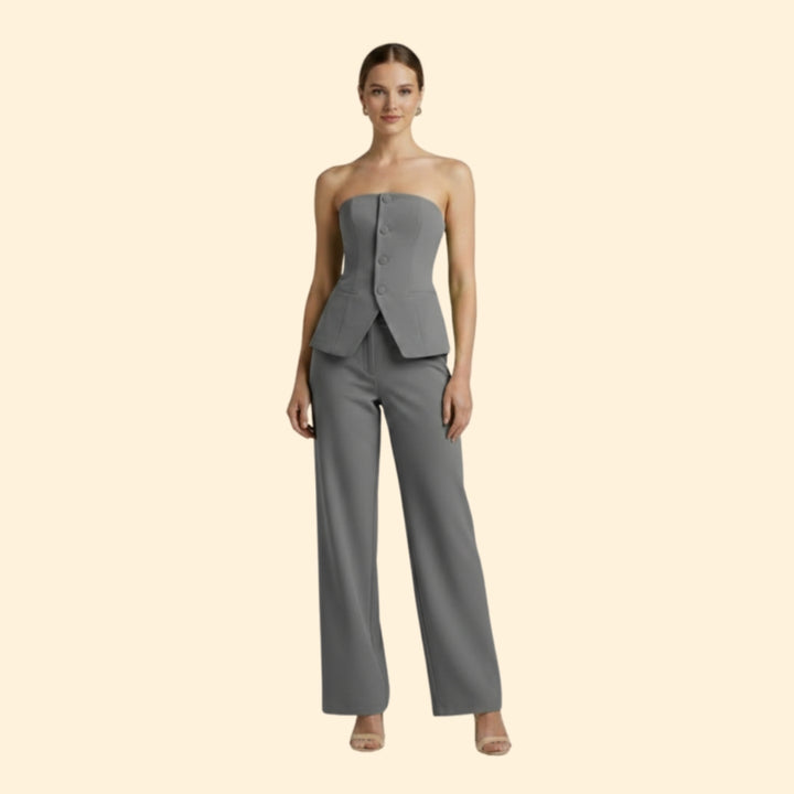 Women’s Chic Strapless Set