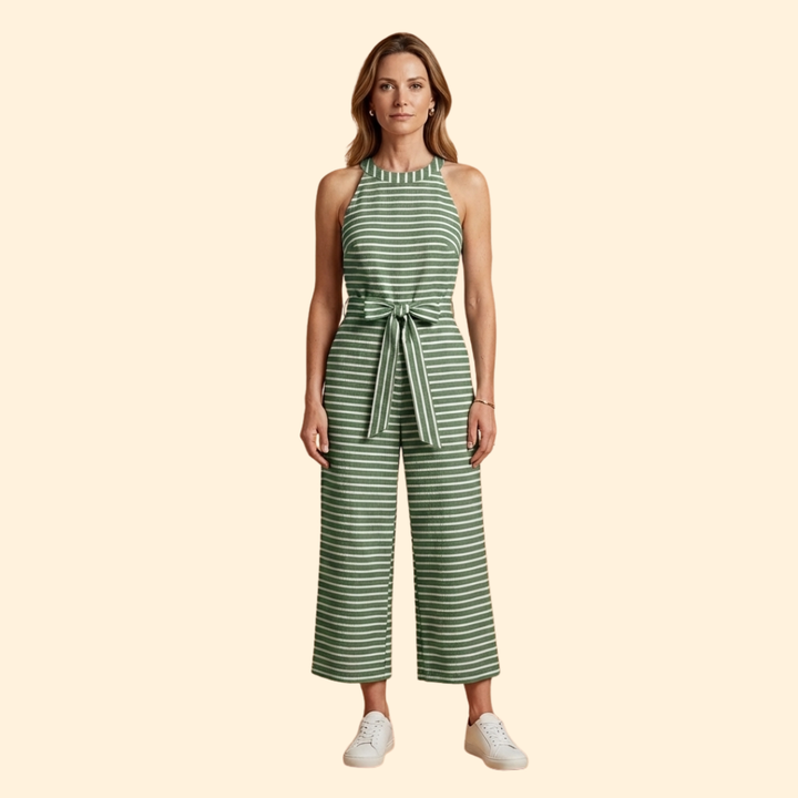 Women's Chic Striped Jumpsuit