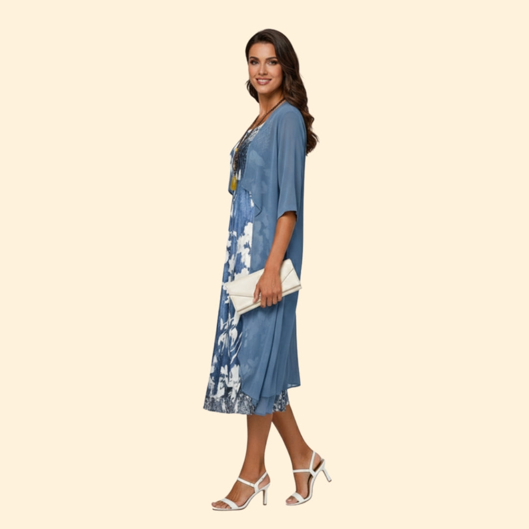 Women's Chic Summer Floral Dress