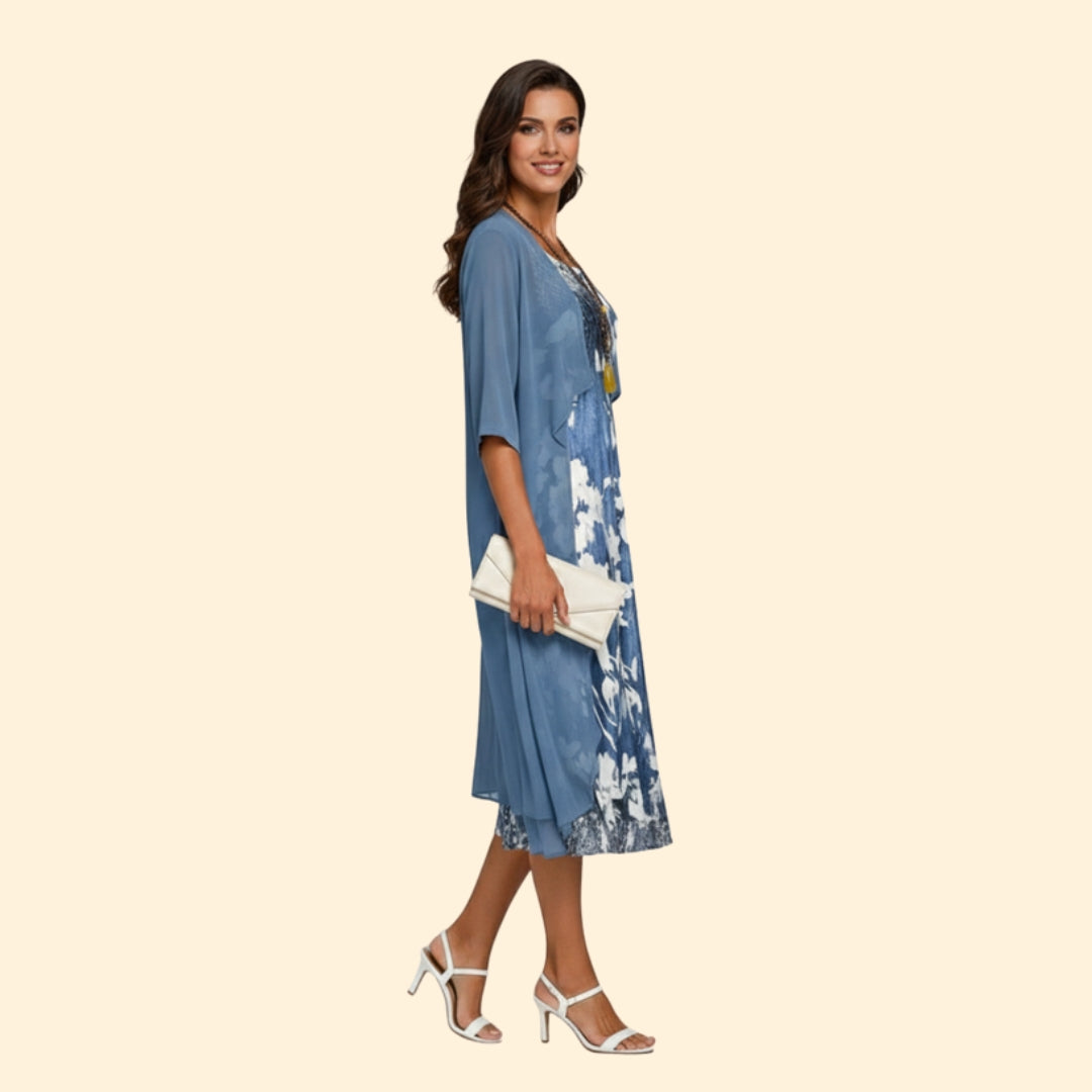 Women's Chic Summer Floral Dress