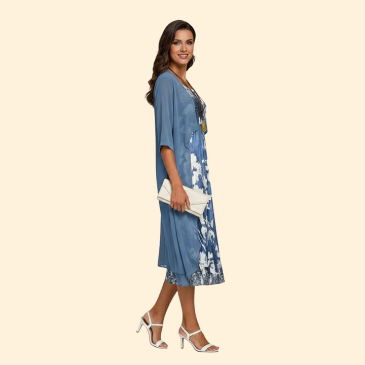 Women's Chic Summer Floral Dress