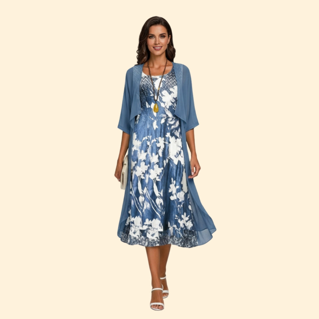 Women's Chic Summer Floral Dress