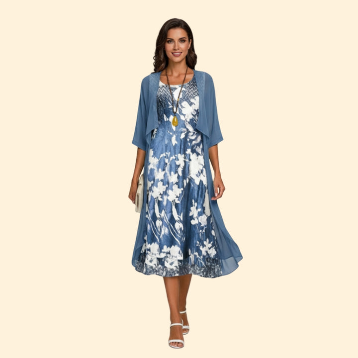 Women's Chic Summer Floral Dress