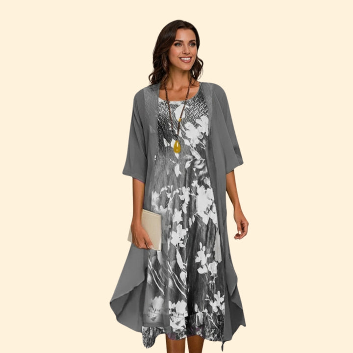 Women's Chic Summer Floral Dress