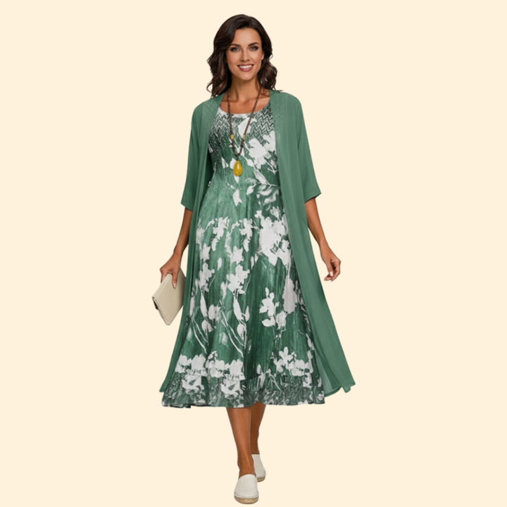 Women's Chic Summer Floral Dress