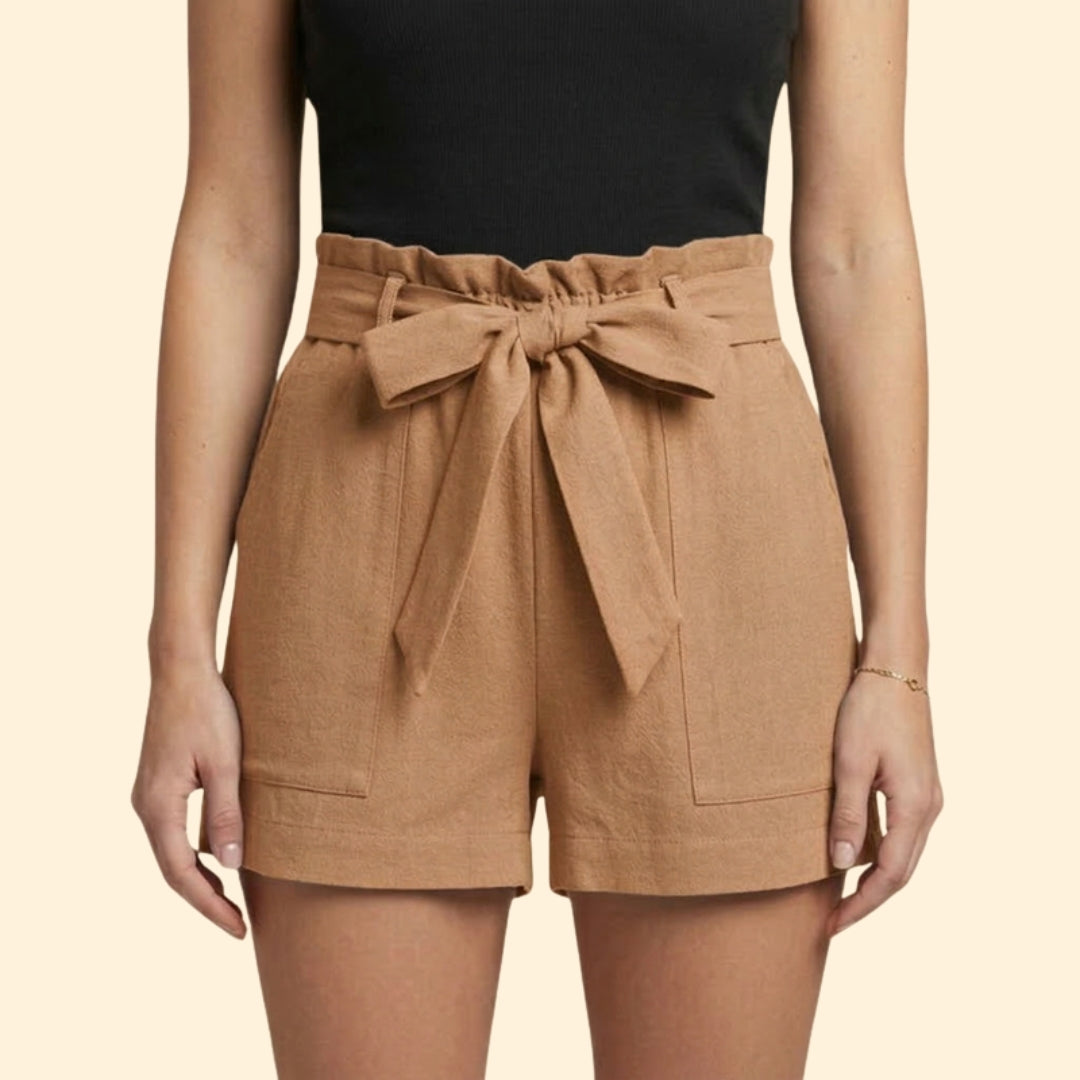 Women's Chic Tie Shorts
