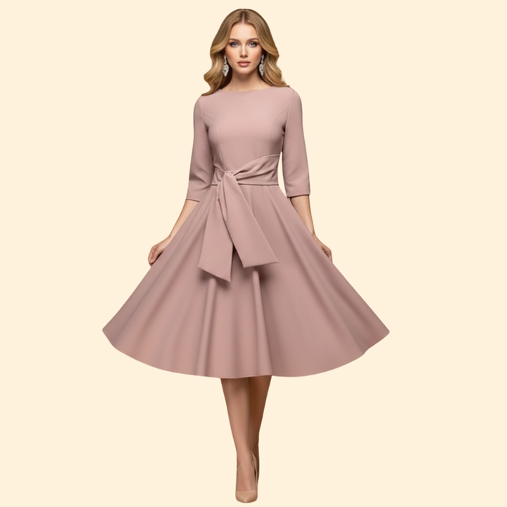 Women’s Chic Tie Waist Dress