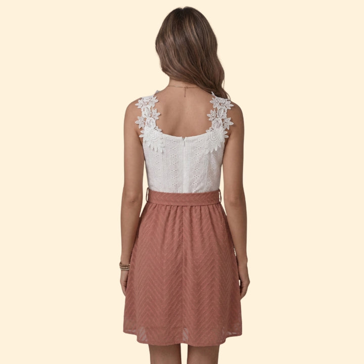 Women's Chic Tie Waist Women's Chic Tie Waist Skirt