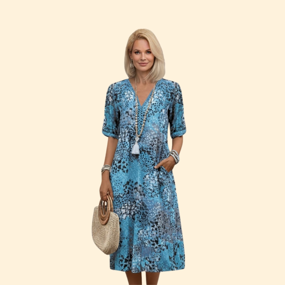 Women's Chic V-neck Dress