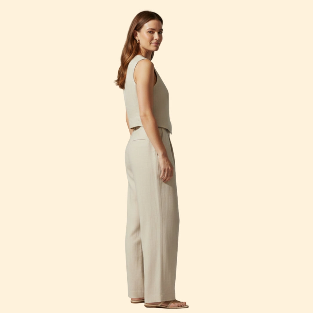 Women’s Chic Vest & Trousers Set