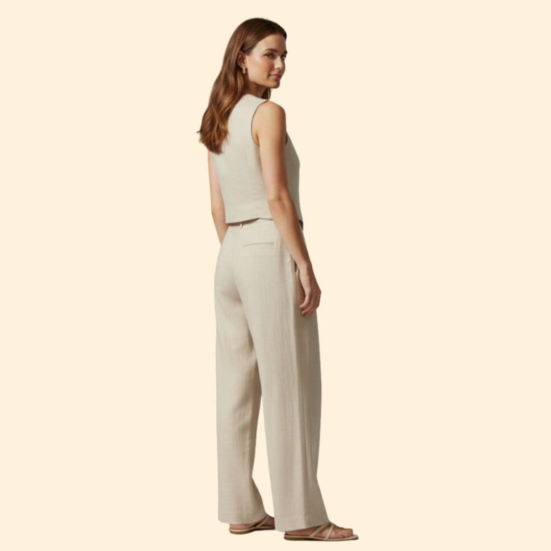 Women’s Chic Vest & Trousers Set