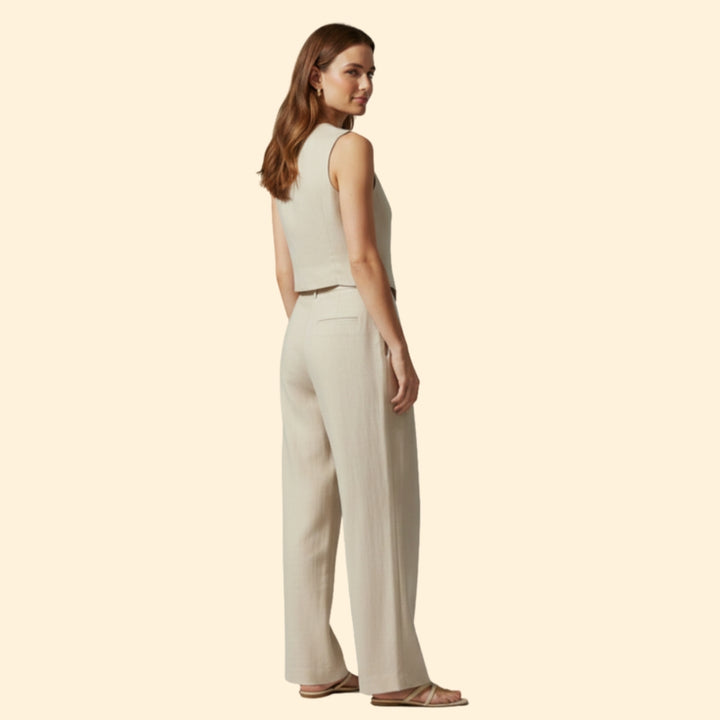 Women’s Chic Vest & Trousers Set