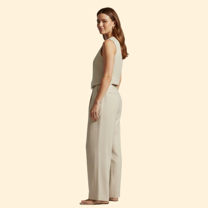Women’s Chic Vest & Trousers Set