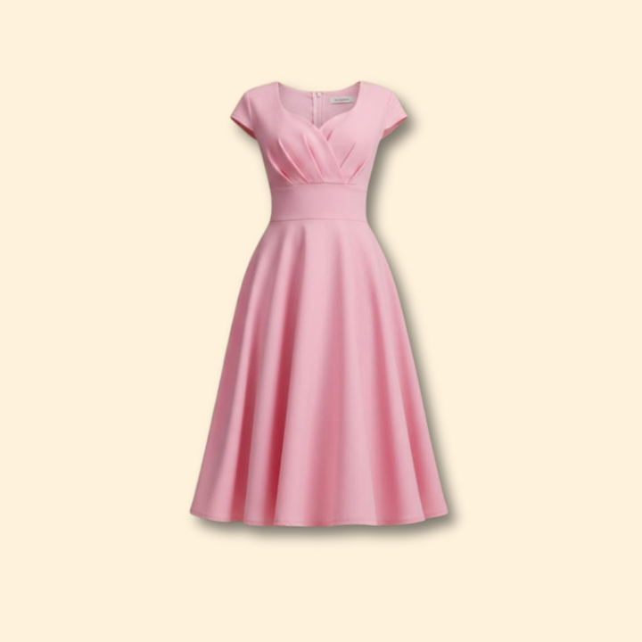 Women’s Chic Waist Cut A-line Dress
