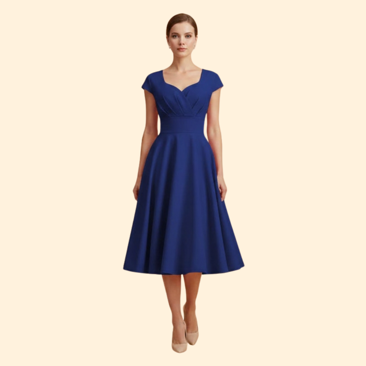 Women’s Chic Waist Cut A-line Dress