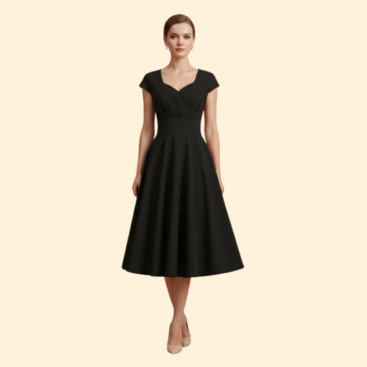 Women’s Chic Waist Cut A-line Dress