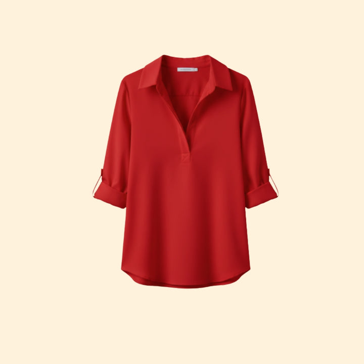 Women's Classic Button-Up Blouse