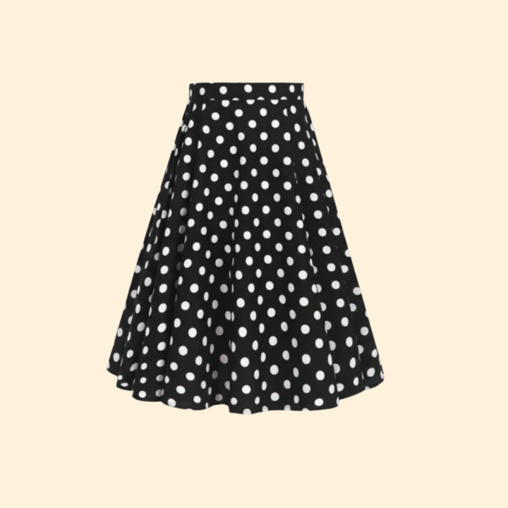 Women's Classic Polka Dot Skirt