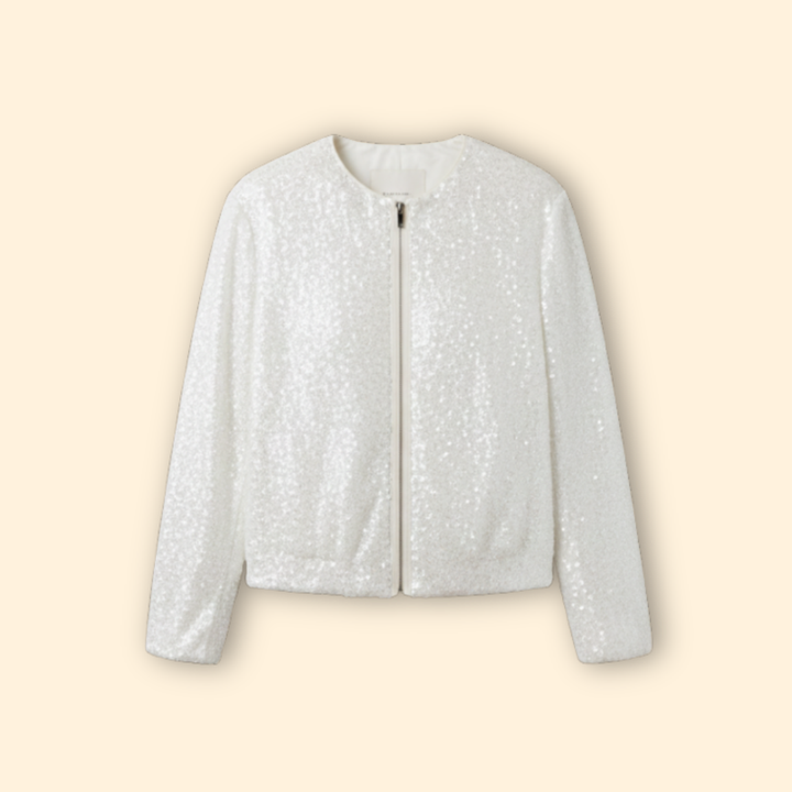 Women’s Classic Sequin Bomber Jacket