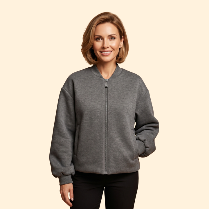 Women’s Classic Zip Bomber Jacket