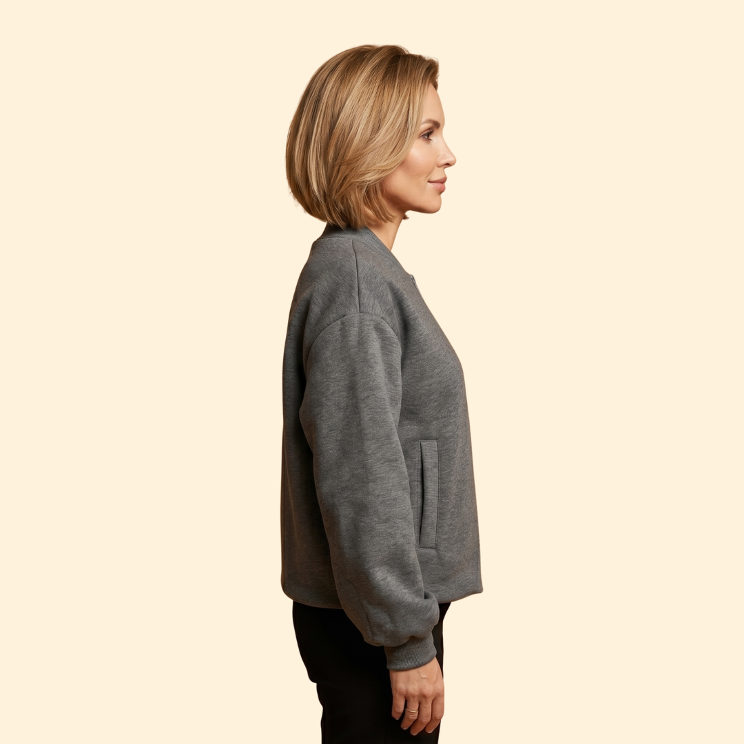 Women’s Classic Zip Bomber Jacket
