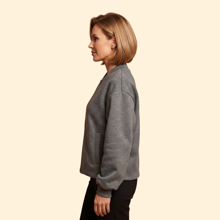 Women’s Classic Zip Bomber Jacket