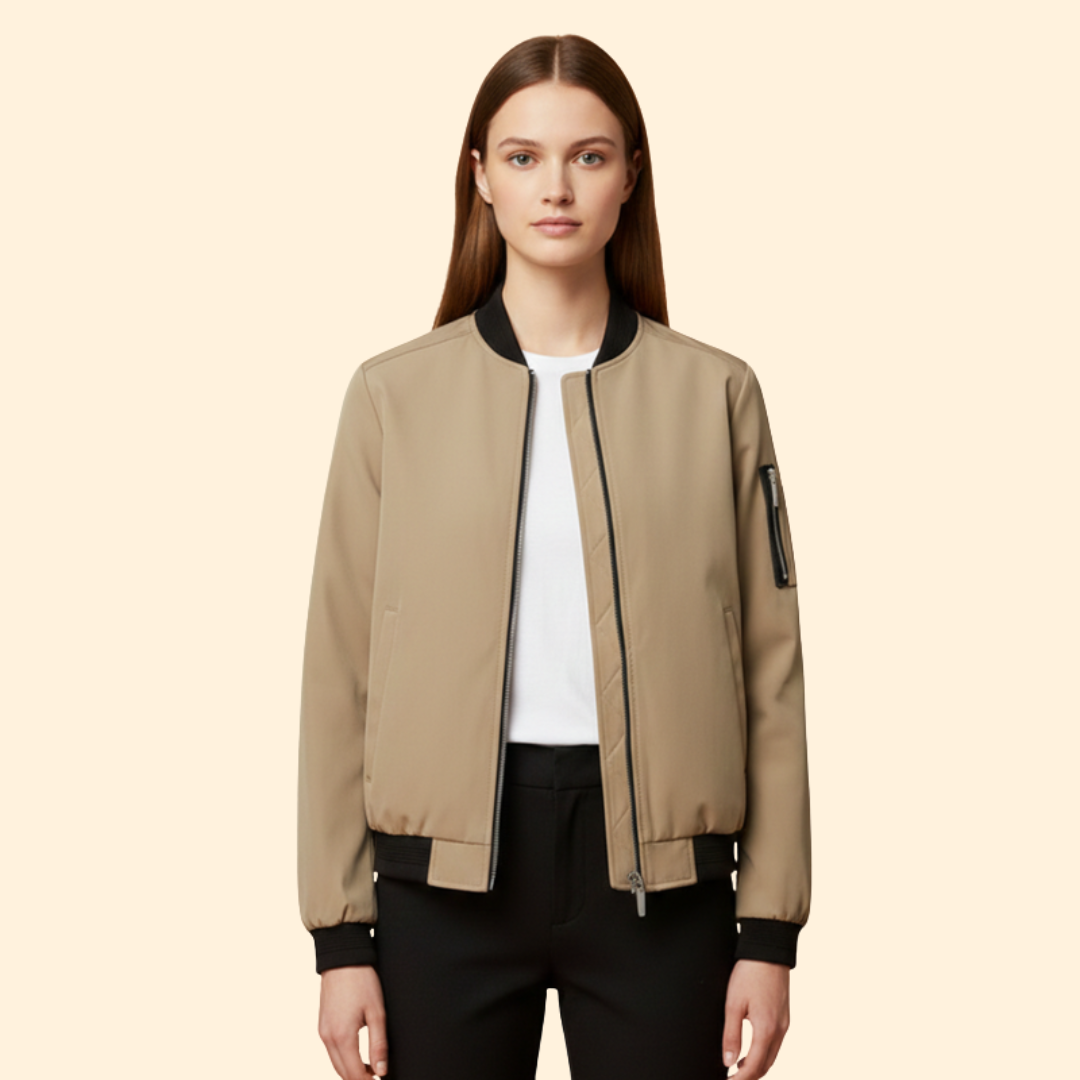 Women’s Clean Bomber Jacket
