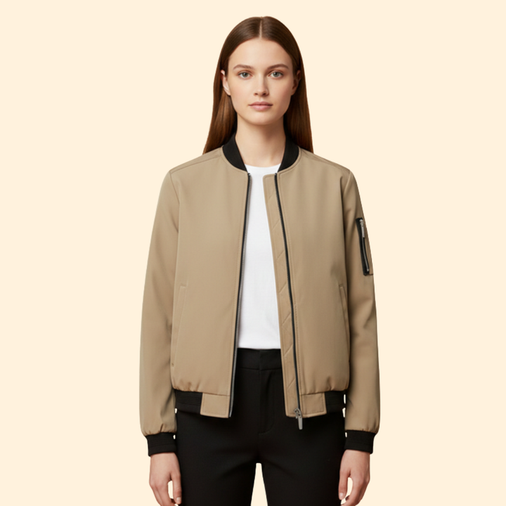 Women’s Clean Bomber Jacket